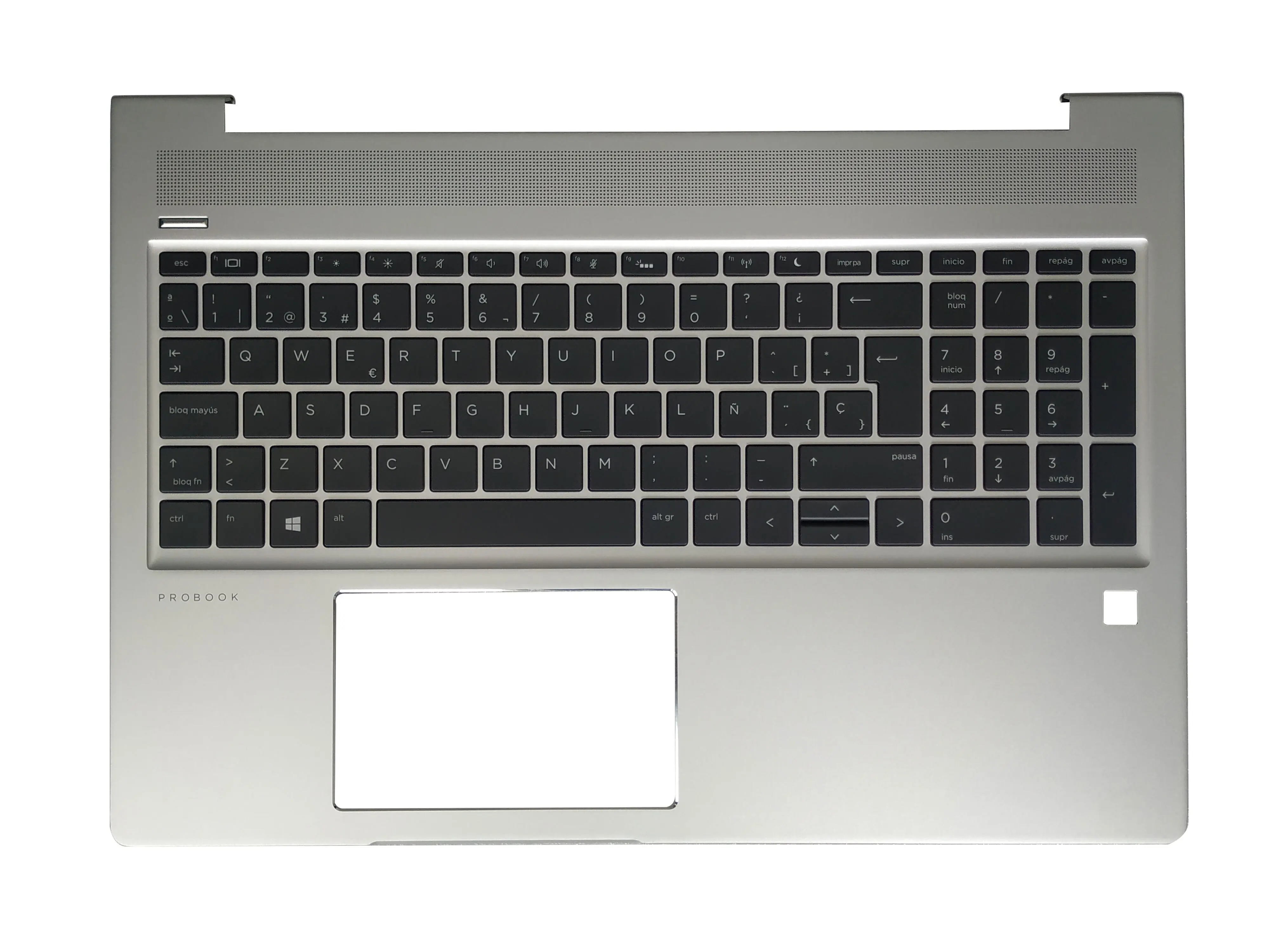 Nuevo teclado español/latino para HP ProBook 15 450 G6 455 G6 455R G6 450 G7 455 G7 455R G7 Laptop LA/SP con cubierta superior con reposamanos - imagen 3