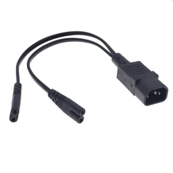 Cable Divisor IEC C14 a Salidas C7 Hembra