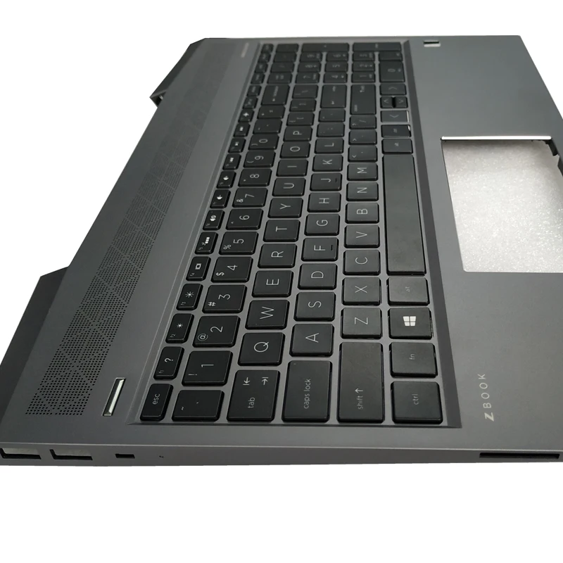 Teclado para portátil HP ZBook 15v G5 TPN-C134, con reposamanos, Cubierta superior, retroiluminación, EE. UU., nuevo - imagen 5