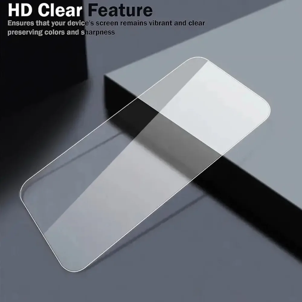 2 uds película de vidrio templado HD adecuada para IPhone 16 15 14 13 12 11 17 Pro Max 12 13 Mini Protector de pantalla para IPhone XR XS vidrio - imagen 2