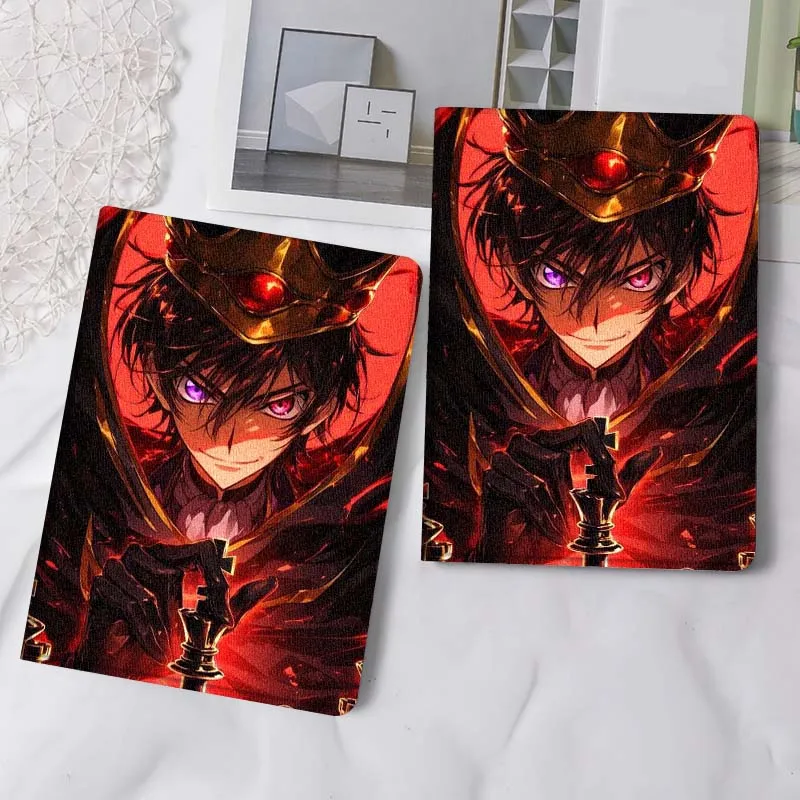 CÓDIGO de Anime GEASS para Lenovo Xiaoxin Pad Pro Tab M10 K10 Plus 3. ° Y700 Gen 11 11,2 11,5 12,7 8,8 pulgadas funda para tableta
