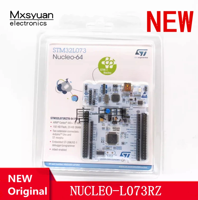 1 Uds ~ 5 uds/lote 100% nueva placa de desarrollo Original NUCLEO-64 STM32L073