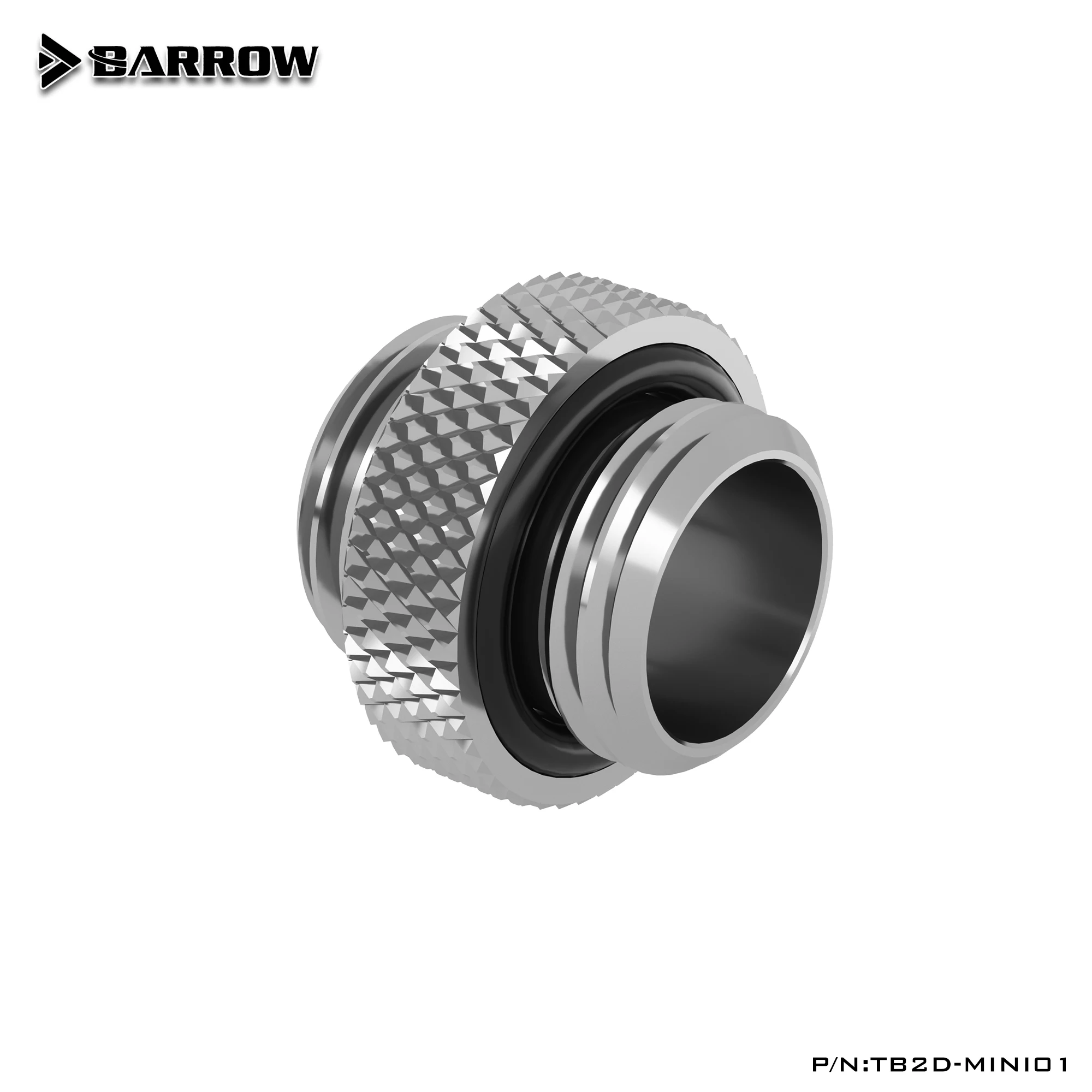 Barrow Mini Dual Extender Butted Fitting M-M Male-Male G1/4" For Pump Combine Reservoir Valve 4 Colors TB2D-MINI01 - imagen 5