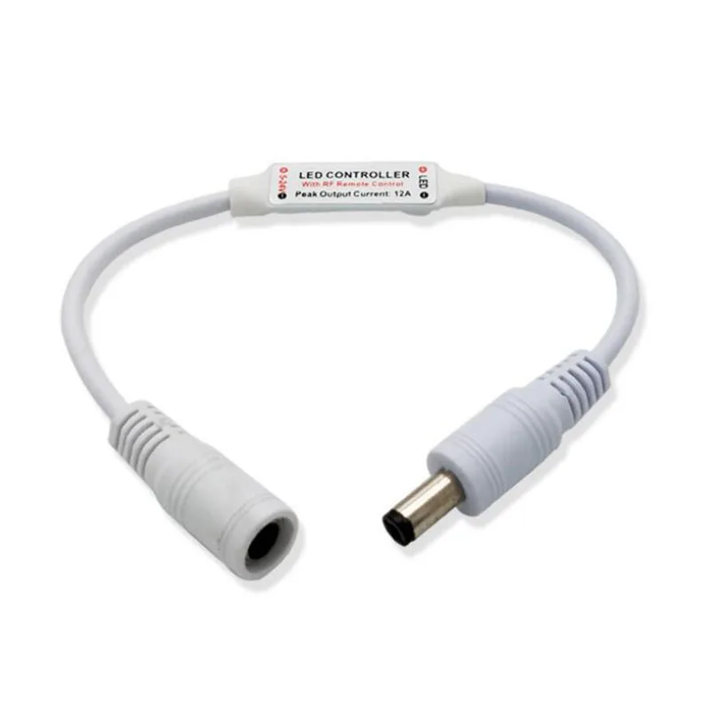 Atenuador Led de un solo Color, 11 teclas, CC, 2 pines, 5,5x2,1mm, 5V, 12V, 24V, tira de atenuación, conector de control remoto - imagen 4