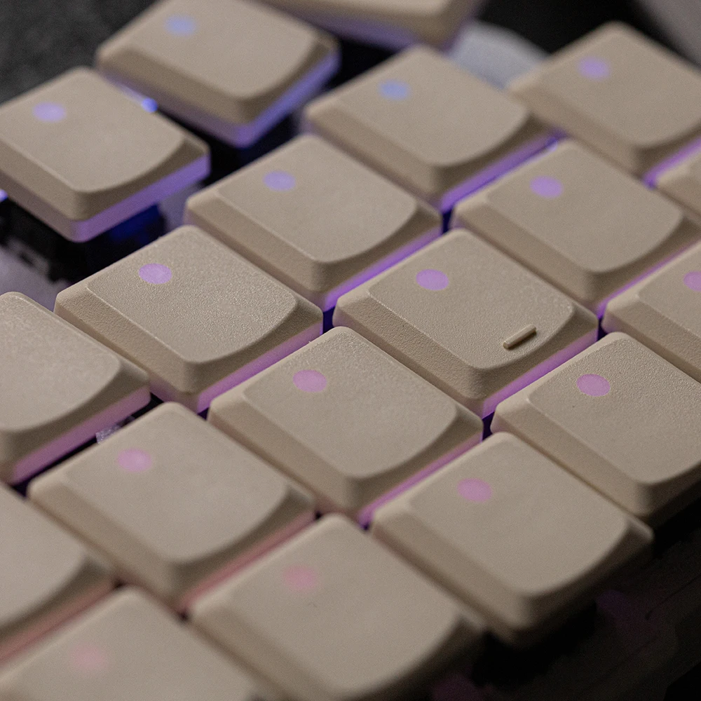 Taihao Uninscribed Low Switch Theme Keycaps Set PBT Custom Original Handmade Keycaps Split Keyboard for MX Switch/Choc V1 Switch - imagen 5