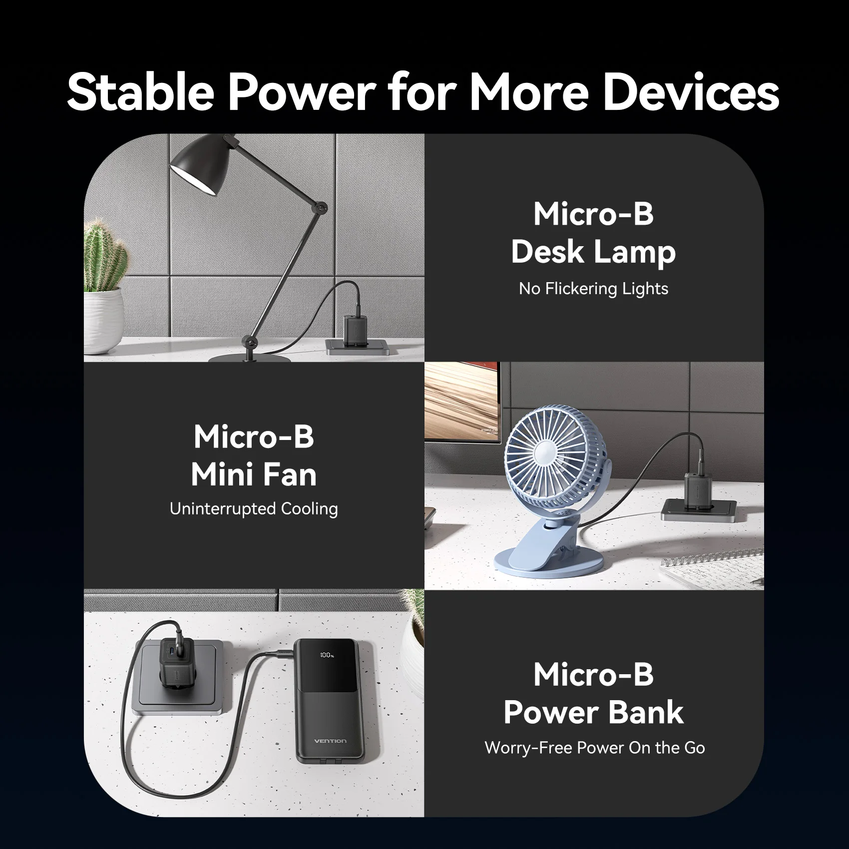 Vention USB Micro Cable de carga USB para Samsung Huawei P30 Xiaomi Redmi 4X Note línea de alimentación de datos Cable de datos de teléfono móvil carga - imagen 4