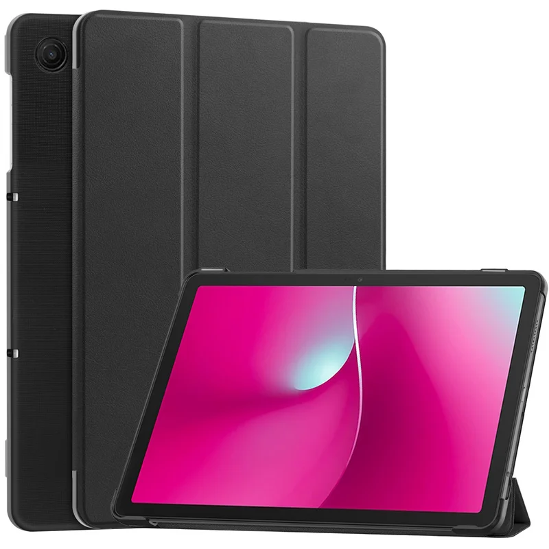 Funda para T-Mobile REVVL Tab 2, Funda inteligente de cuero PU Flio de 10,1 pulgadas con parte trasera dura para T-Mobile REVVL Tab2 5G 2025