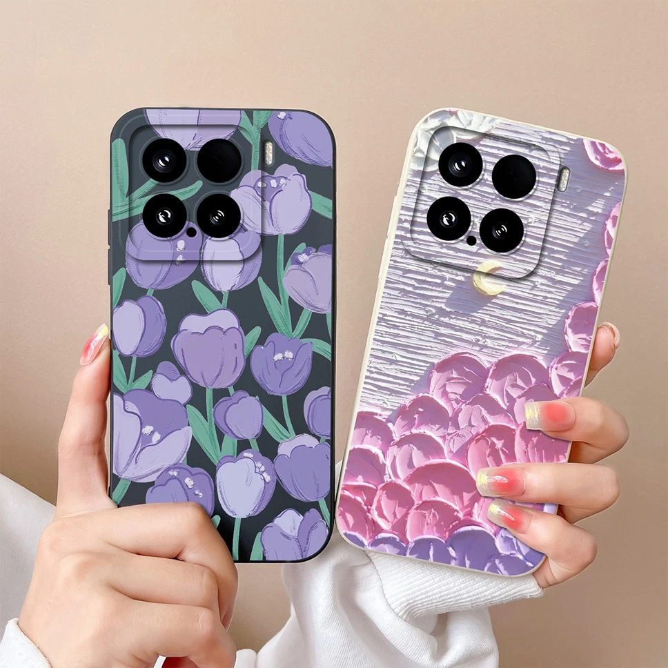 Funda de teléfono para Xiaomi 15 Pro estilo creativo carcasa protectora de silicona suave contraportada para Xiaomi15 15Pro Fundas Coque