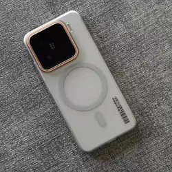 Funda Xiaomi 15T Pro Mate con carga inalámbrica y ventana amplia