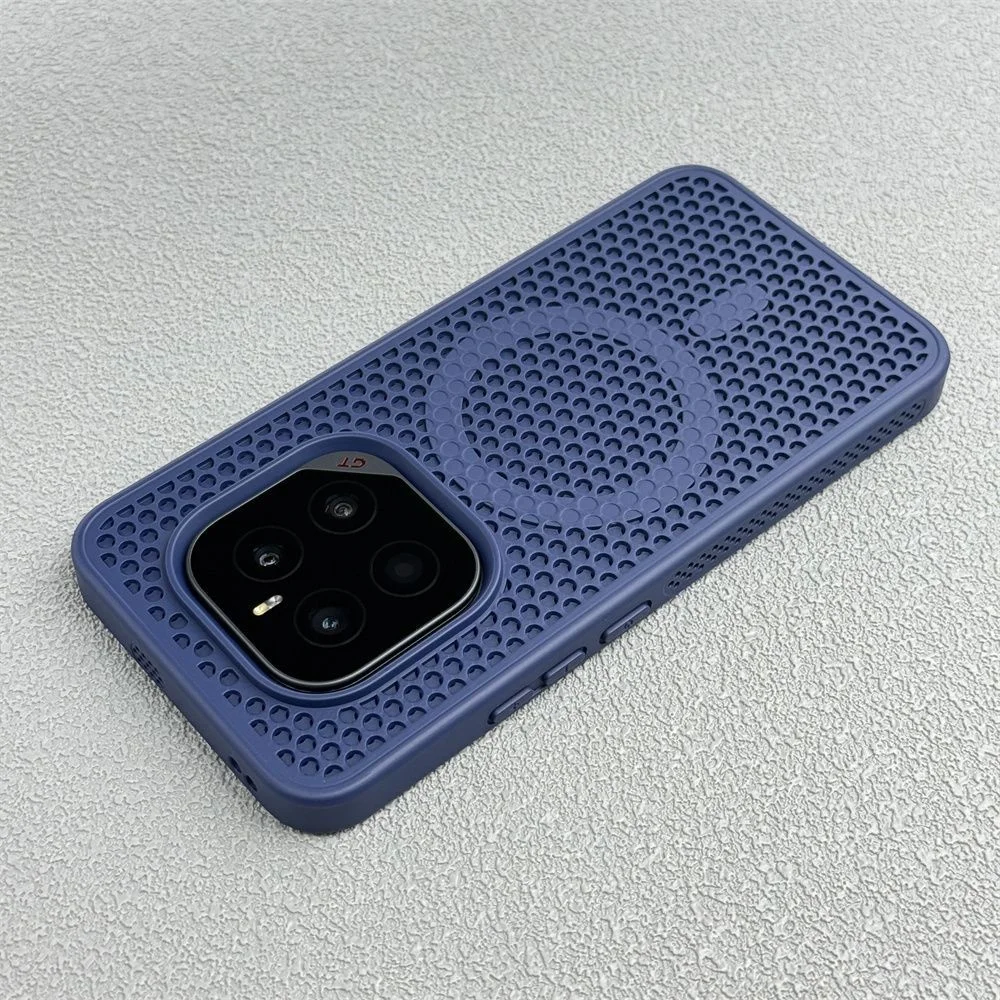 Funda transpirable para Magsafe para Huawei Honor GTPro Magic 7 6 Pro Magic6 Magic7, funda de armadura de refrigeración de carga inalámbrica magnética - imagen 5