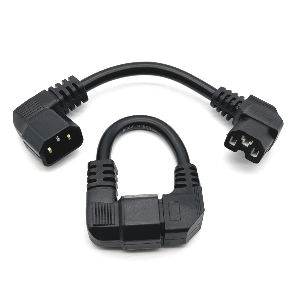 Cabezal de carga para bicicleta eléctrica, línea de salida de batería de litio, Base macho hembra de 3 pines para enchufe de cargador de vehículo de 36V y 48V - imagen 4