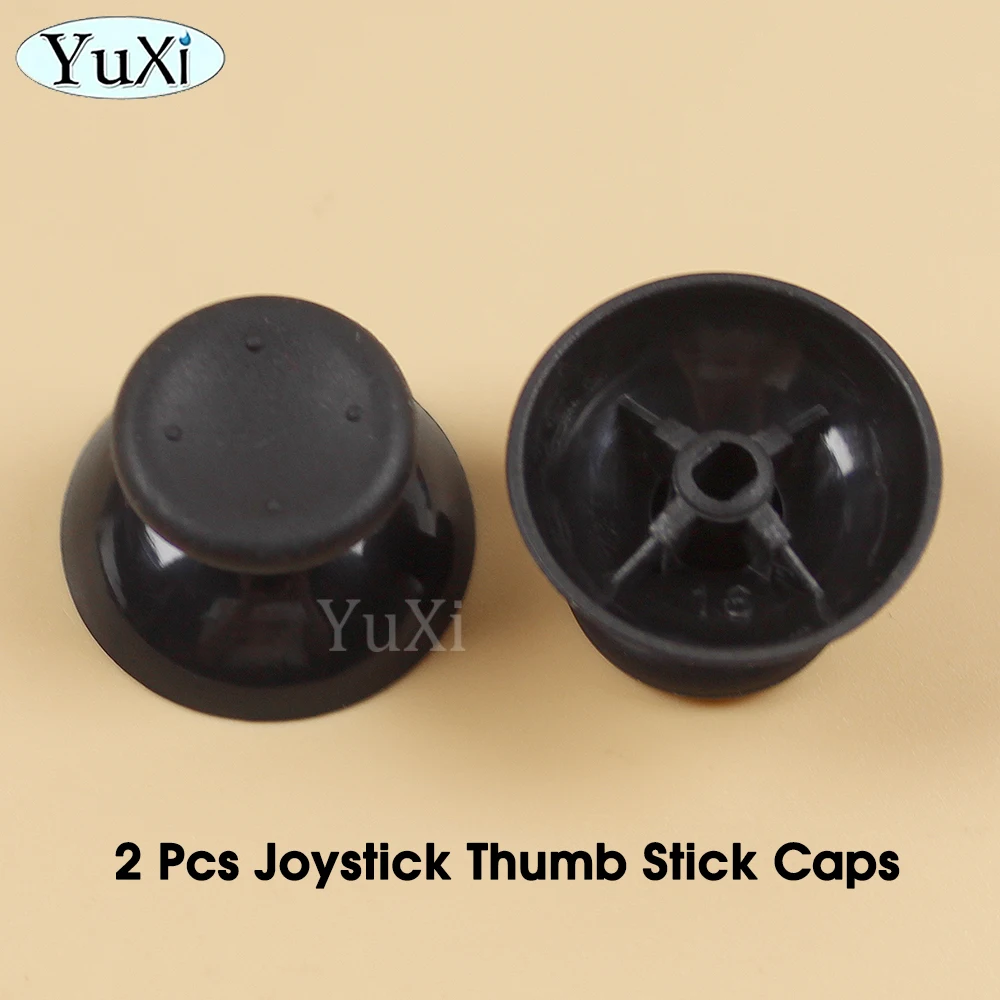 2Pcs Black Caps