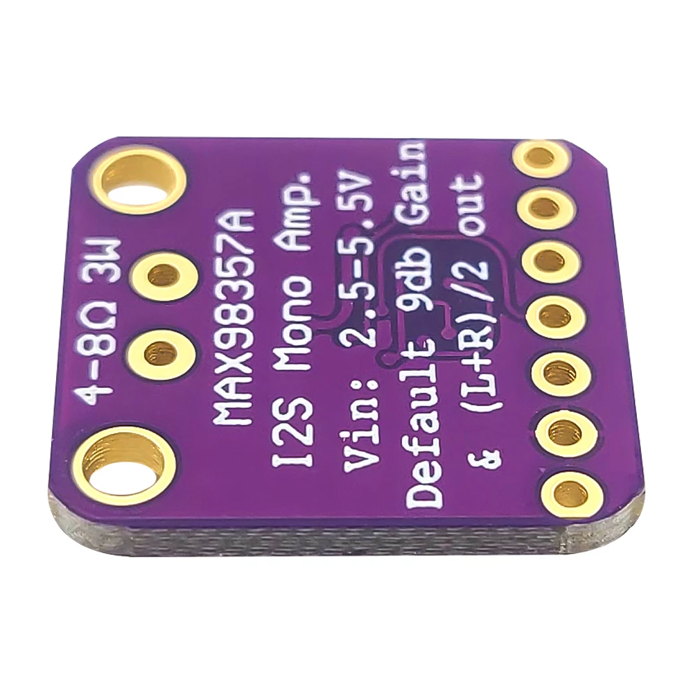 Módulo amplificador de audio MAX98357 I2S para Raspberry Pi sin filtro Clase D soporte de amplificación ESP32 - imagen 4