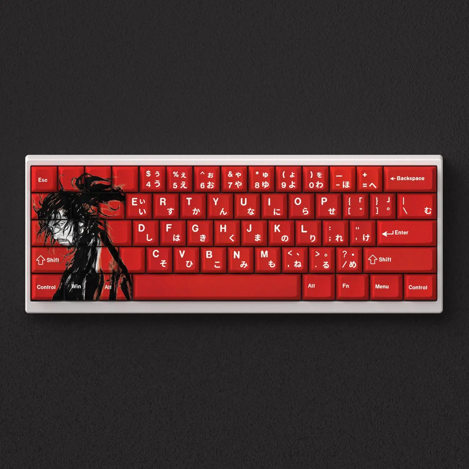 73 teclas Vagabond Keycaps Anime Dye-sub Key Caps PBT Cherry Profile para teclado mecánico ND63Ace60/65/68 - imagen 2