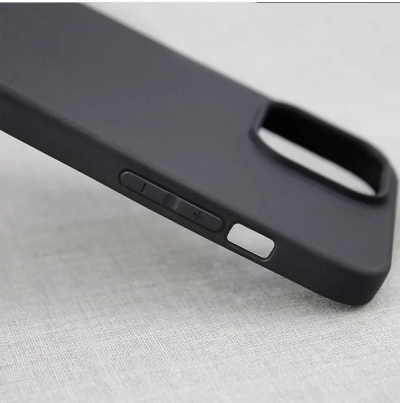 Funda de color caramelo para iphone 11 12 13 14 pro max funda mate para iphone 13 mini funda de silicona suave TPU para iphone14 Plus 14 Pro Max - imagen 3