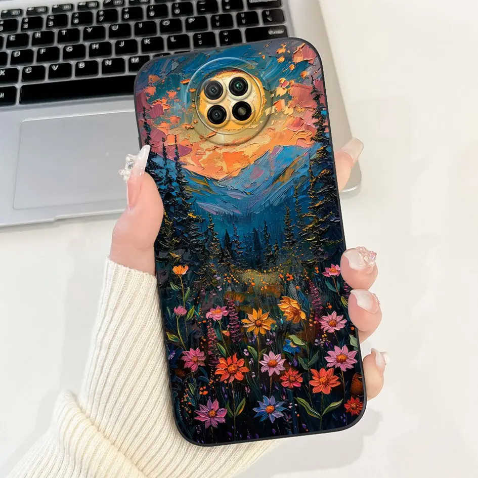 Para Xiaomi Redmi Note 9T funda Note 9 5G cubierta mate silicona suave protección de cámara funda de teléfono de moda para Redmi Note9T 5G Shell - imagen 3