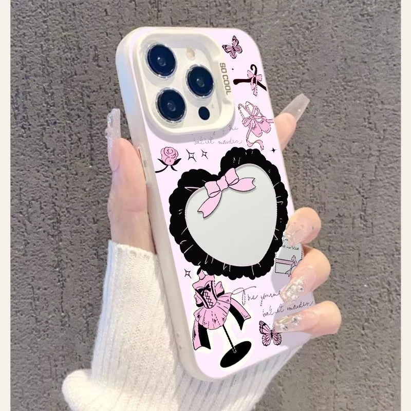 Funda de teléfono con diseño de falda de Ballet y lazo rosa para Samsung Galaxy S23 S24 S25 Ultra S22 S21 S20 Plus FE A15 A35 A55 - imagen 5