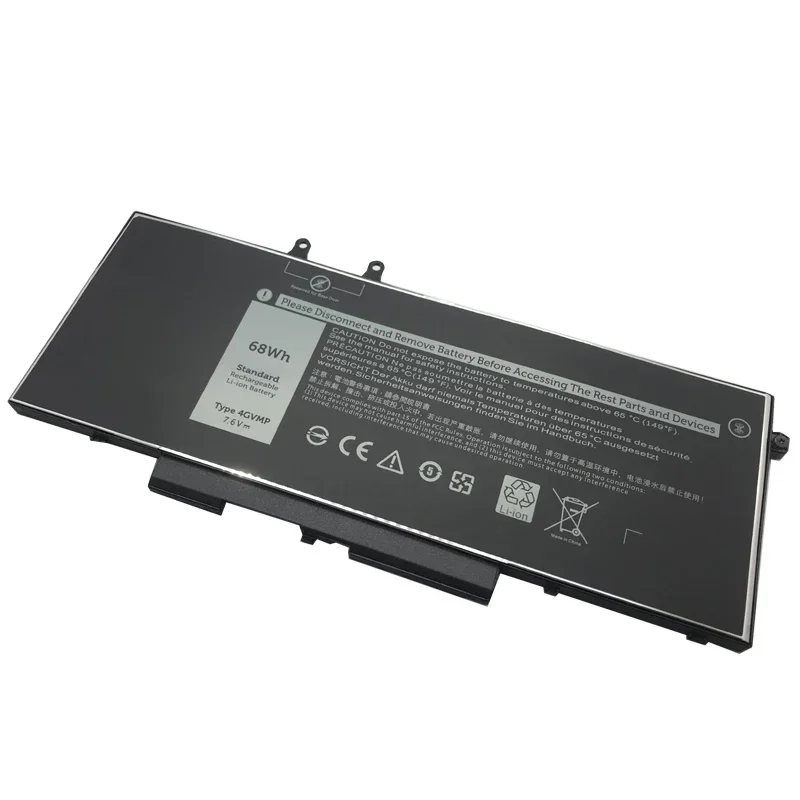 Venta al por mayor nueva batería de ordenador portátil para Dell Latitude 5400 5410 5500 Precision 3540 3550 Inspiron 7590 2 en 1 4GVMP 7,6 V 68WH - imagen 4