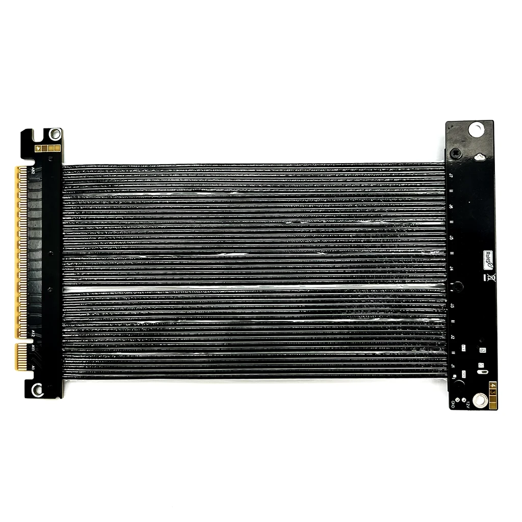 Cable de extensión de tarjeta gráfica PCIe 5,0 x16 para NVIDIA RTX50 Series AMD RX79xx Series PCIe 5,0 x16 Cable elevador Gen5 512Gbps - imagen 2