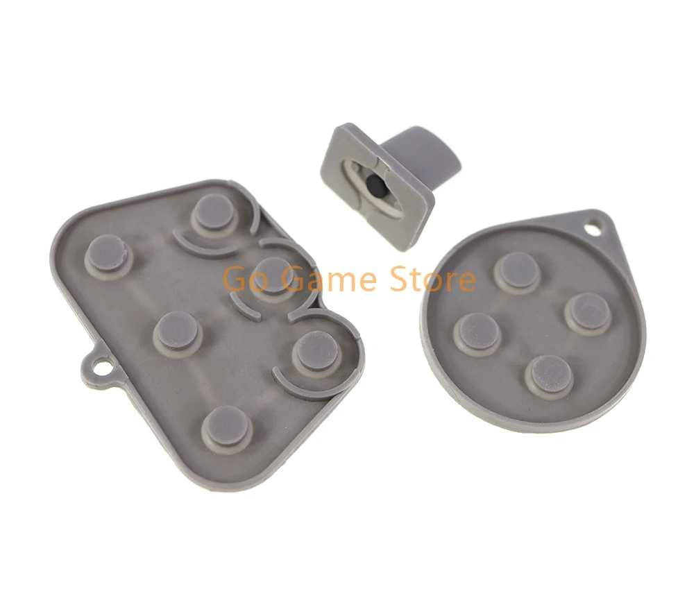 1 Juego para controlador Sega Saturn SS, botón de teclado adhesivo de goma conductora de silicona - imagen 3