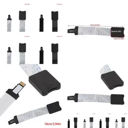 Cable Extensor Tarjeta TF MicroSD Macho a Hembra Flexible Y1UB