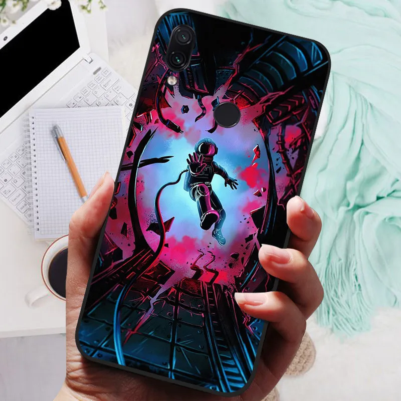 Para Xiaomi Redmi Note 7 Pro Funda de silicona TPU a prueba de golpes Funda trasera para Redmi Note7 7Pro Note7Pro Couqe Funda protectora Capa - imagen 2