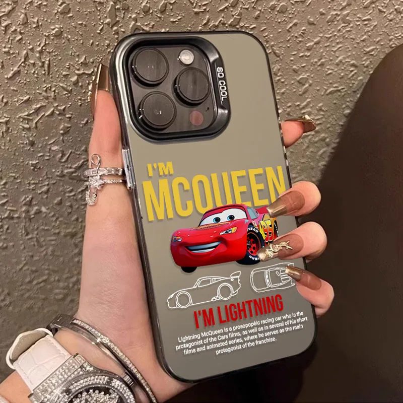 Funda mate Lightning McQueen Disney Cars para Xiaomi Redmi Note 11 12 14 13 Pro Plus 4G 5G 12S 11S 10S 10 9 9S 12C 13C 14C A3 A4 - imagen 2