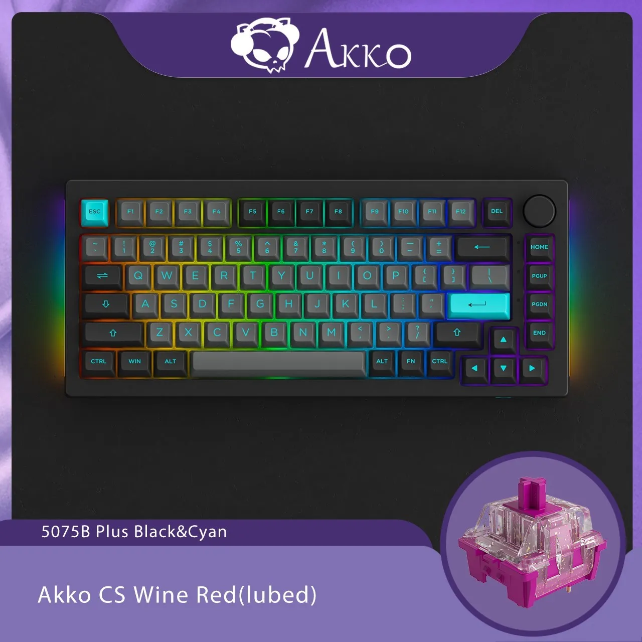 Akko CS Wine Red