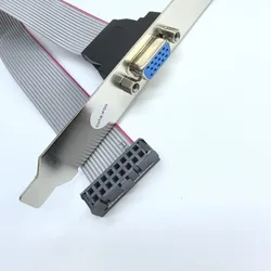 Cable Extensión VGA GPU 16 Pines Hembra a 15 Pines - 20cm