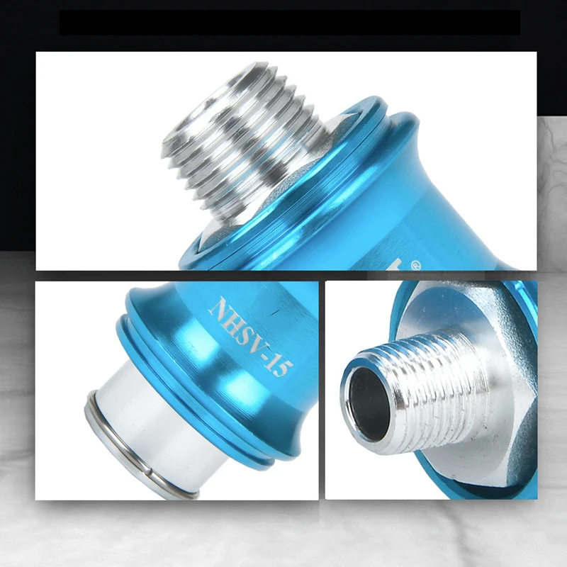 Válvulas de deslizamiento de mano neumáticas G1/8 1/4 3/8 1/2 BSPT rosca macho hembra Control de flujo interruptor Manual HSV-06 HSV-08 - imagen 3