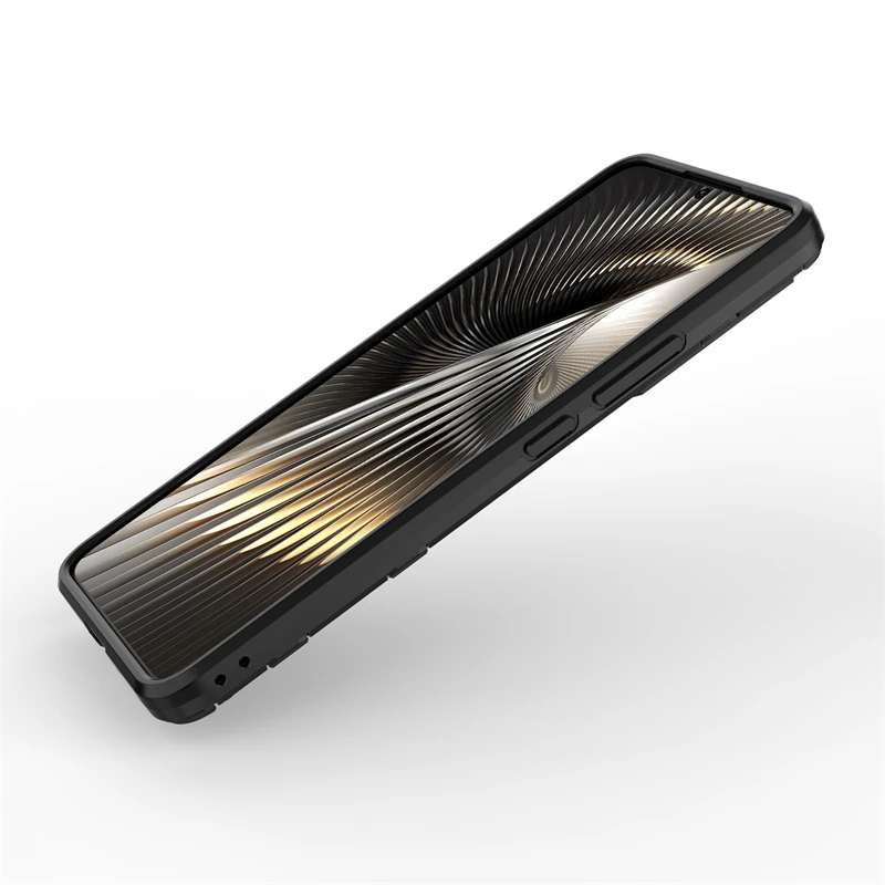 Funda a prueba de golpes para Xiaomi POCO F6, protector de silicona dura de lujo, soporte Invisible para teléfono, funda para POCO F6 Pro - imagen 5