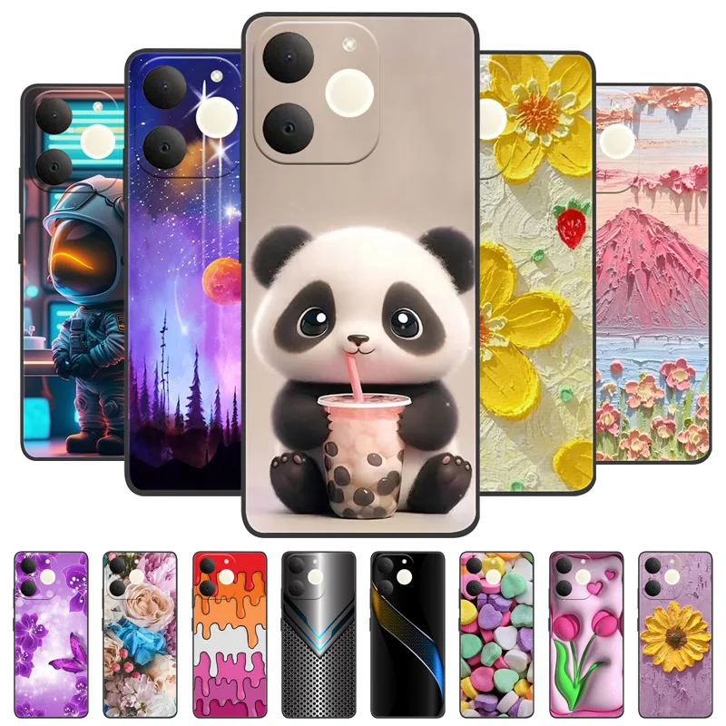 Para Realme Note 70 70T 80 Lite funda trasera de silicona suave a la moda para OPPO Realme Note 70T note80lite funda de teléfono etui Fundas