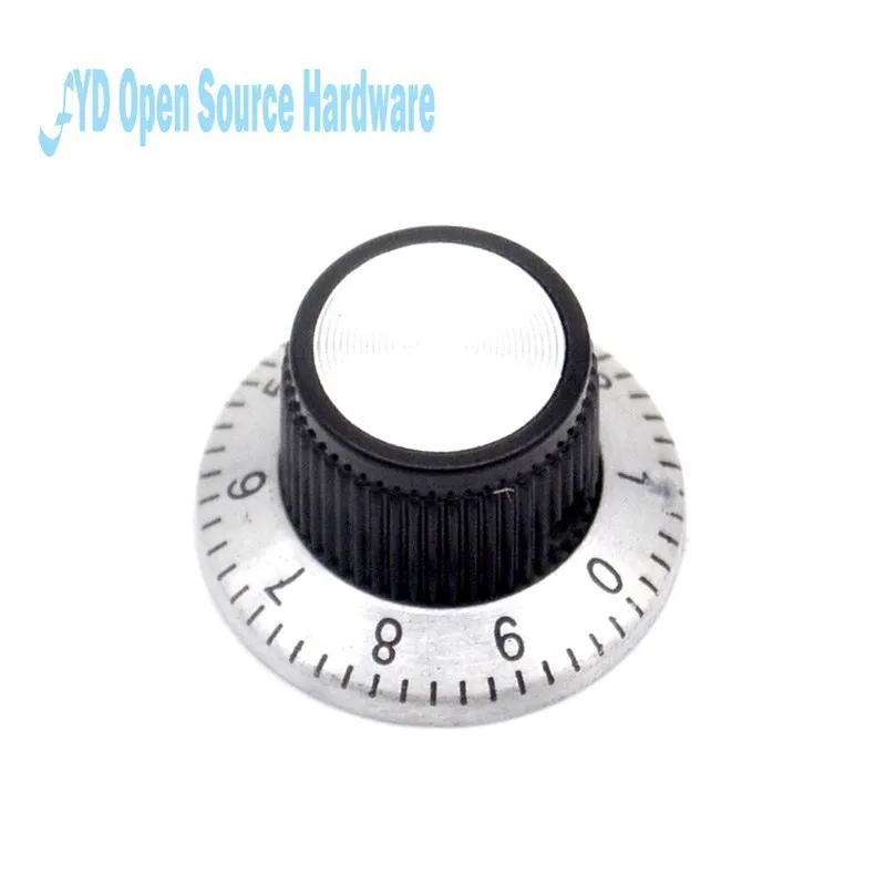 Perilla de potenciómetro de 5 piezas, C3, Dial de banda, 4MM/ancho, 23MM * 14,5 MM de alto - imagen 2