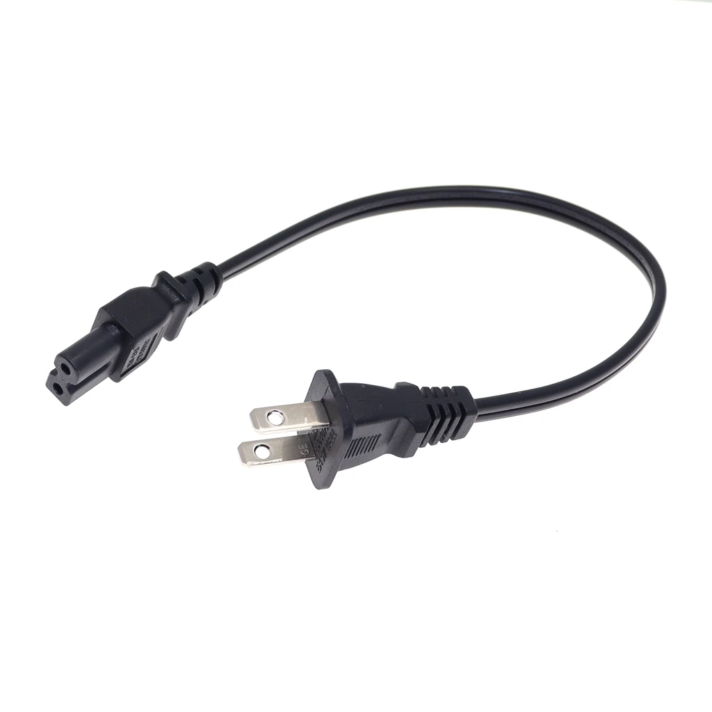 Cable de pared Universal de 2 clavijas para HDTV,Sharp,Smart LED TV,18AWG US Nema-1-15P a IEC320 C7 Firgure 8, adaptador de Cable de alimentación de 0,5 m-5m - imagen 3