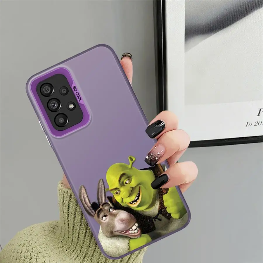 Funda trasera de teléfono para Xiaomi Redmi 13C 9T 10C 12C 14C K60 9C A5 A1 A2 Plus Fun M-MovieS S-Shreks Cute - imagen 3