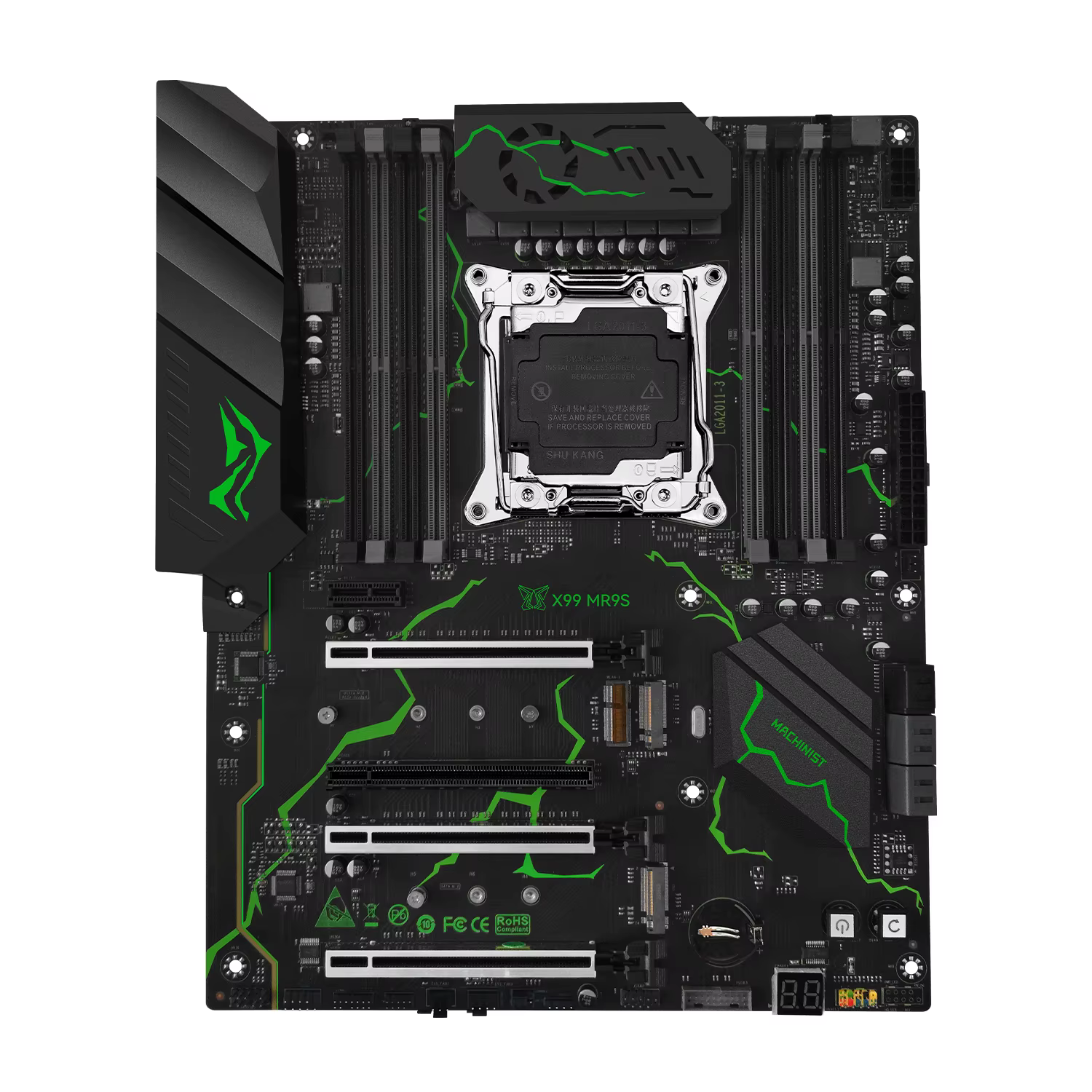 Machinist X99 MR9S Placa base Xeon E5-2690 v4, NVMe M.2 ATX USB 3.0 - imagen 4