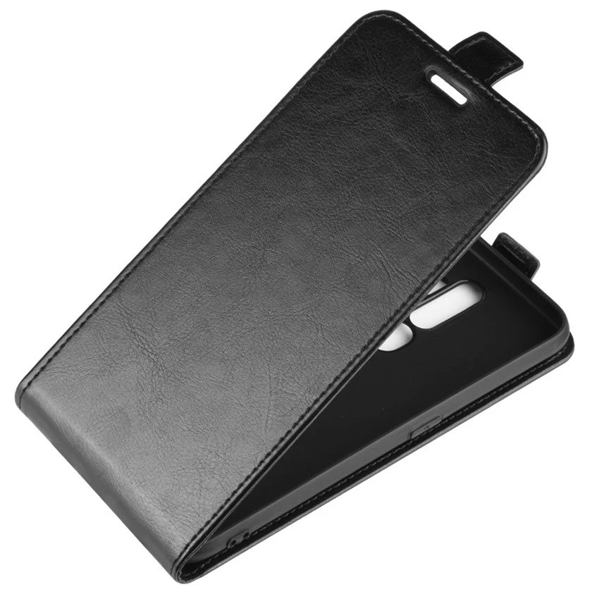 Para OPPO A5 2020 funda de cuero con tapa para OPPO A5 2020 A9 2020 funda Vertical de alta calidad Funda de cuero tipo billetera