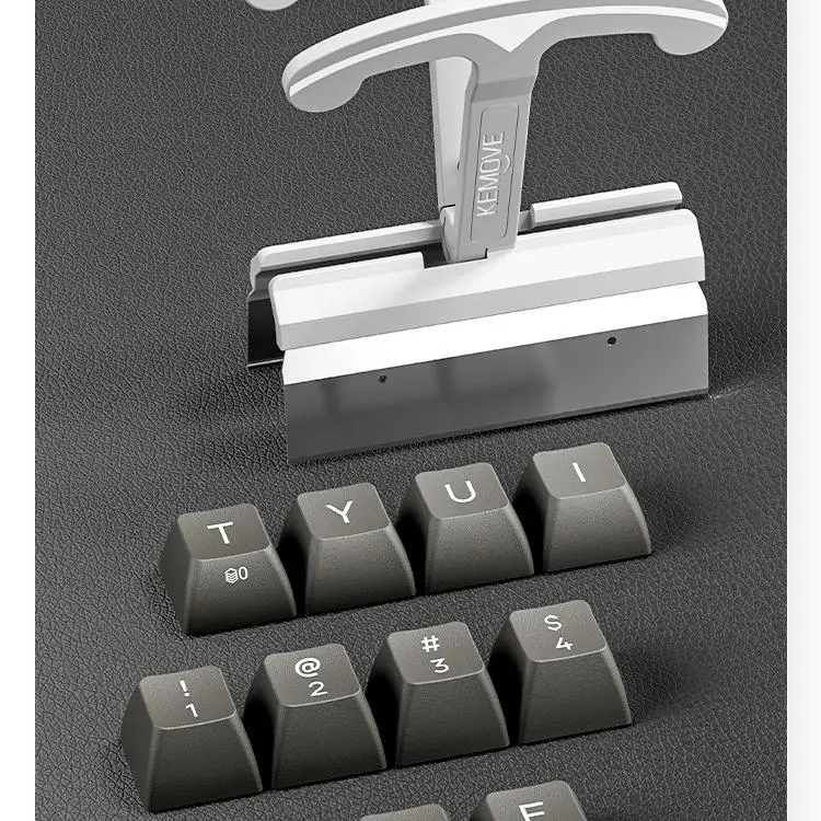 Kemove-Herramienta de extracción de teclas de 4 teclas, tapas de teclas de teclado mecánico, extractor fácil de gran tamaño para teclado mecánico