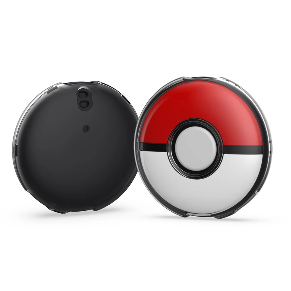 Estuche rígido para Pokemon Go Plus, funda de almacenamiento de cristal con correa de mano, funda transparente para PC, funda para Pokemon Go Plus + cristal - imagen 3