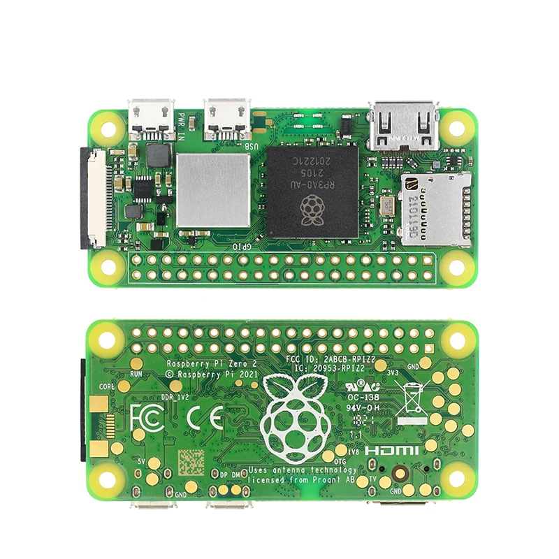 Placa de desarrollo Raspberry Pi Zero 2W compatible con WiFi y Bluetooth con CPU de 1GHz 512MB RAM para Raspberry Pi Zero 2W - imagen 5