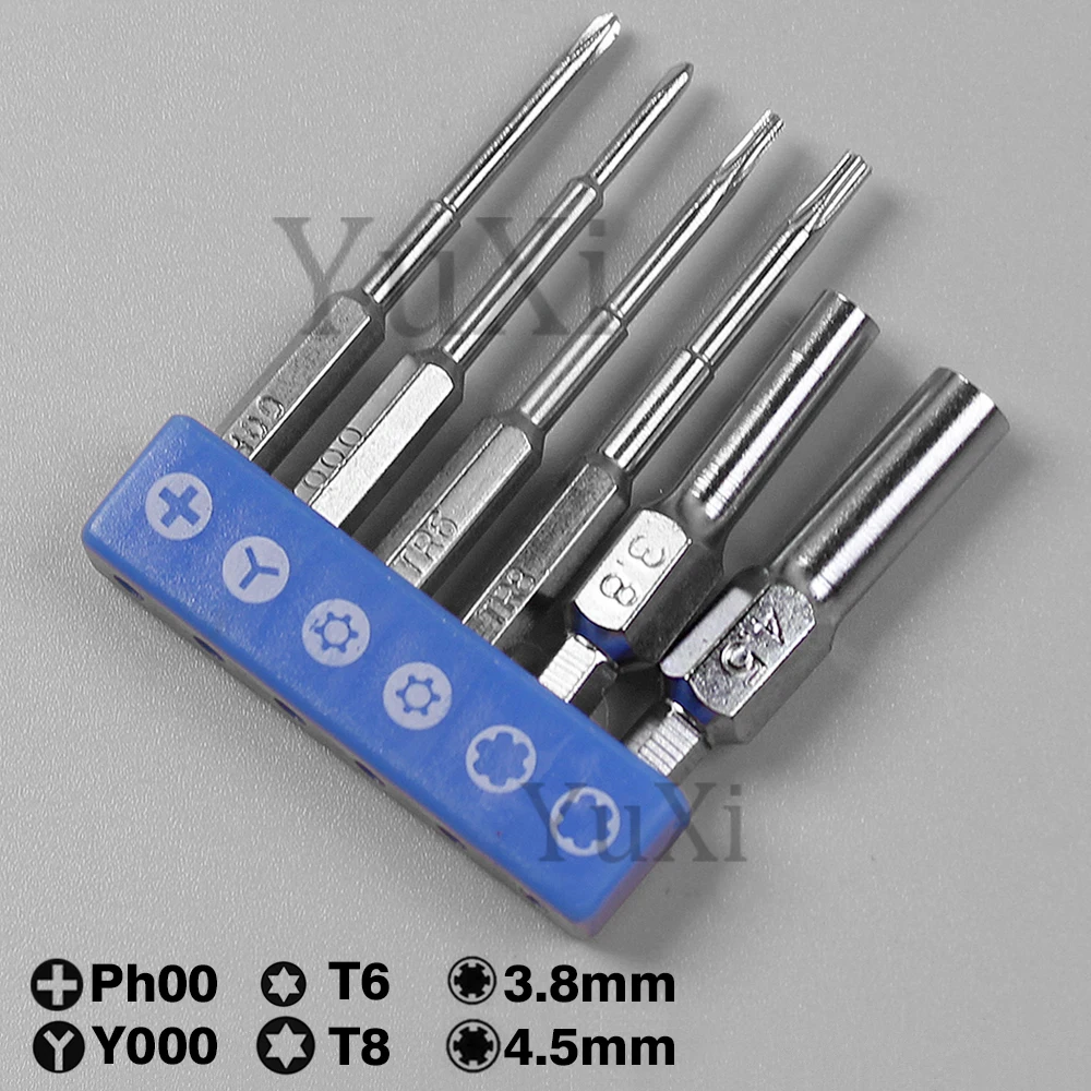 1 Juego de destornilladores Triwing, herramientas de apertura de desmontaje, máquinas herramientas de juego para Gameboy GBA PS4 N64 NGC SNES 3DS PSP, juego de reparación - imagen 3