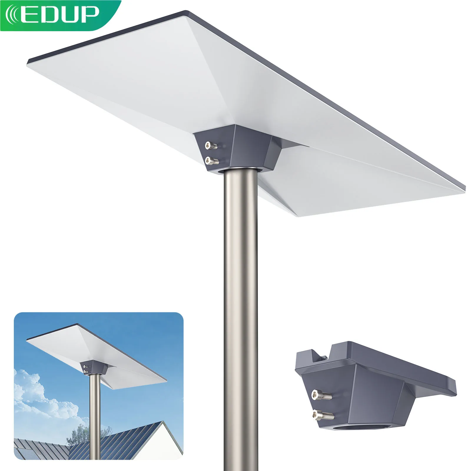 Adaptador de tubo estándar EDUP SK0093 Compatible con Starlink Standard Gen 3 Starlink Enterprise V4 Dishy Material de alta calidad