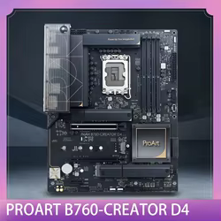 PROART B760-CREATOR D4 – Placa Base Estación Trabajo Profesional DDR4