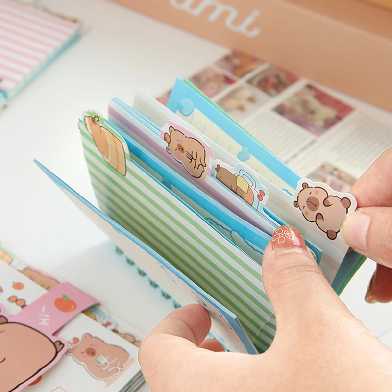 Mini cuaderno portátil de papelería Kawaii para niños, Bloc de notas pequeño para notas diarias, accesorios de oficina, suministros escolares, regalo de papelería - imagen 5