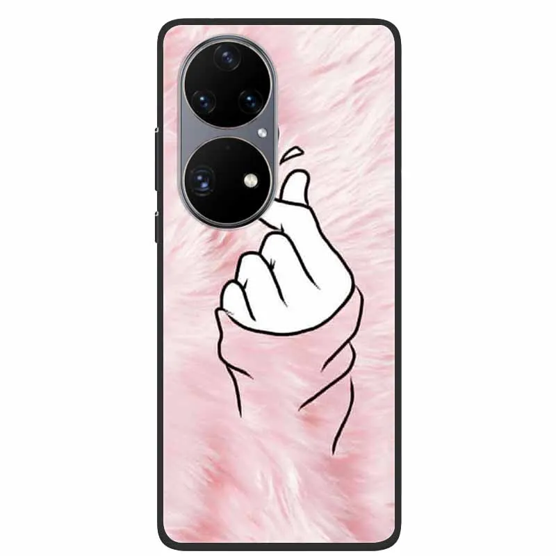 Funda de teléfono para Huawei P50 Pro, cubierta de silicona suave y fresca para Huawei P50Pro P50 Pro 5G, Fundas traseras P 50 Pro, Fundas de TPU a la moda - imagen 4