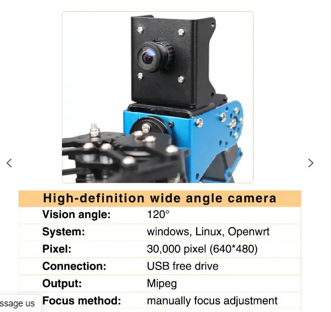 Kit de extensión Raspberry Pi 4B para brazo robótico xArm - imagen 3