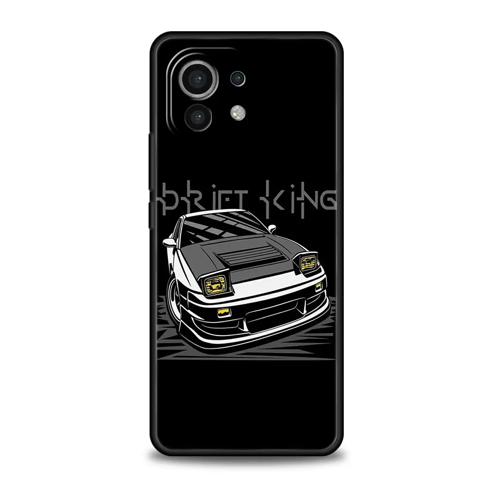 Funda de teléfono para Xiaomi Mi 15 14 14T 13T 12T Pro 12 13 11 Lite 5G 11T X6 X5 Pro funda suave de TPU Japón JDM coches deportivos cómic - imagen 2