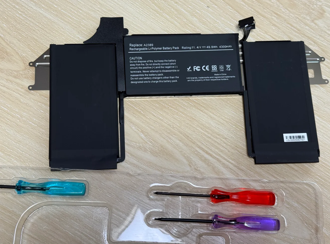 Batería A2389 para MacBook Air M1 de 13 pulgadas 2020 año EMC3302 A2337 EMC3598 MGN63LL MGN73LL MWTJ2 - imagen 3