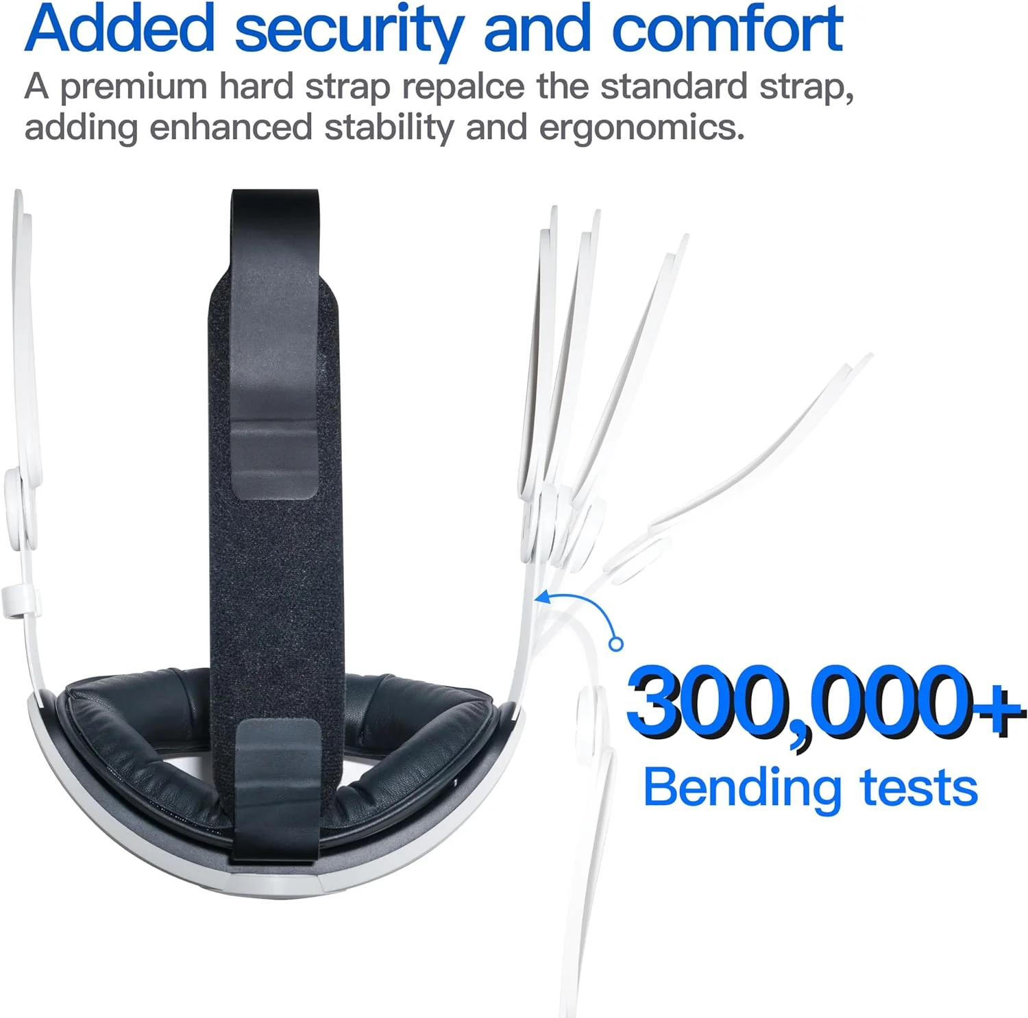 Correa de cabeza ajustable para auriculares Meta Quest 3S VR, correa Elite de repuesto, comodidad mejorada para accesorios Meta Quest 3 - imagen 2