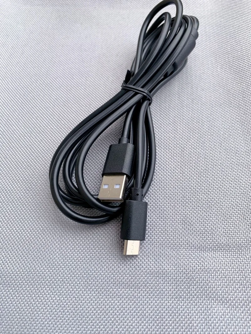 Cable cargador USB tipo C, Cable de alimentación para Sony PS5/controlador de juego Switch Pro Gamepad NS Oled/Lite - imagen 3
